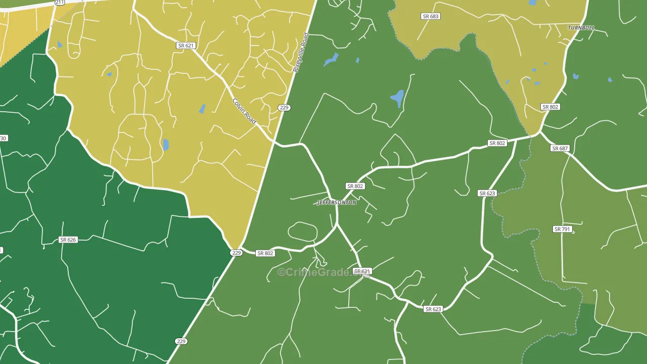 22724, VA Map of Theft Rates
