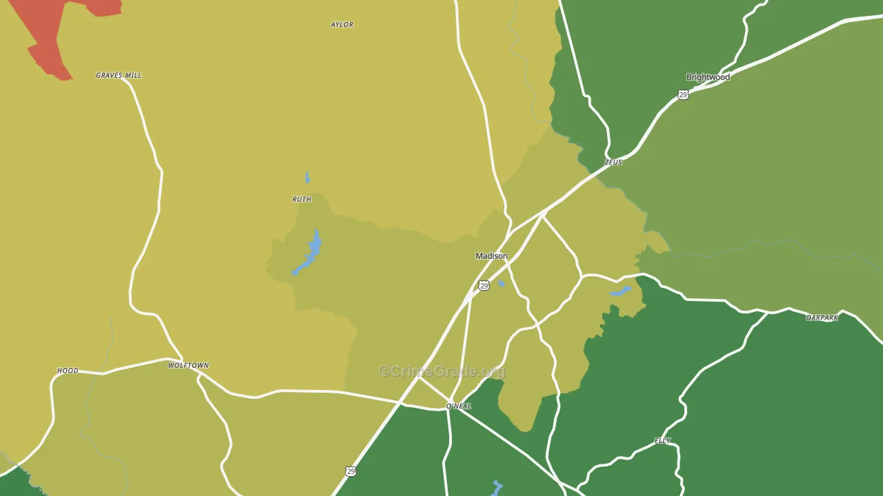 22727, VA Map of Theft Rates