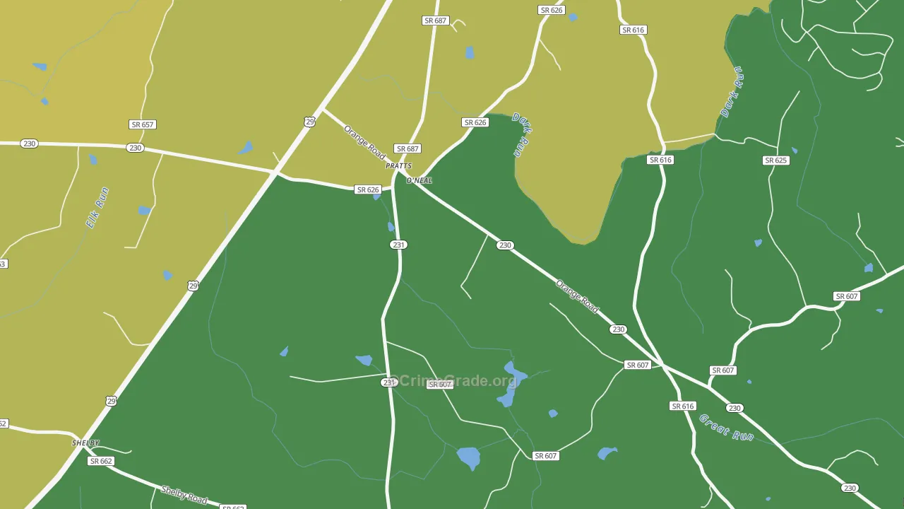 22731, VA Map of Theft Rates