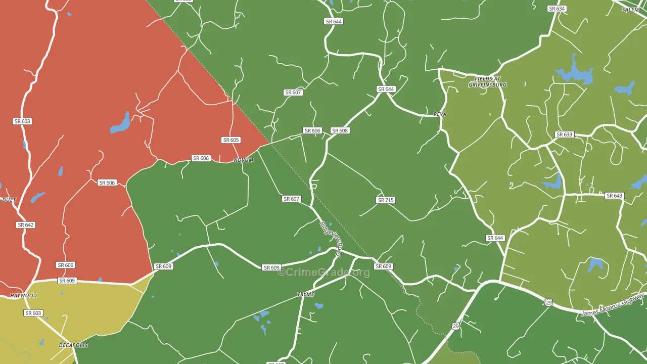 22735, VA Map of Theft Rates