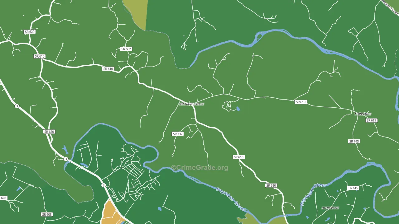 22736, VA Map of Theft Rates