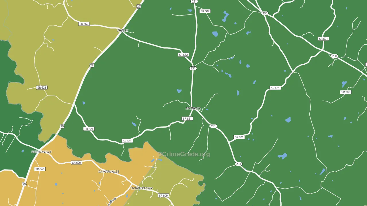 22738, VA Map of Theft Rates