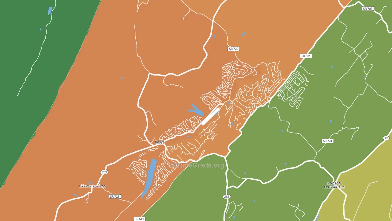 22810, VA Map of Theft Rates