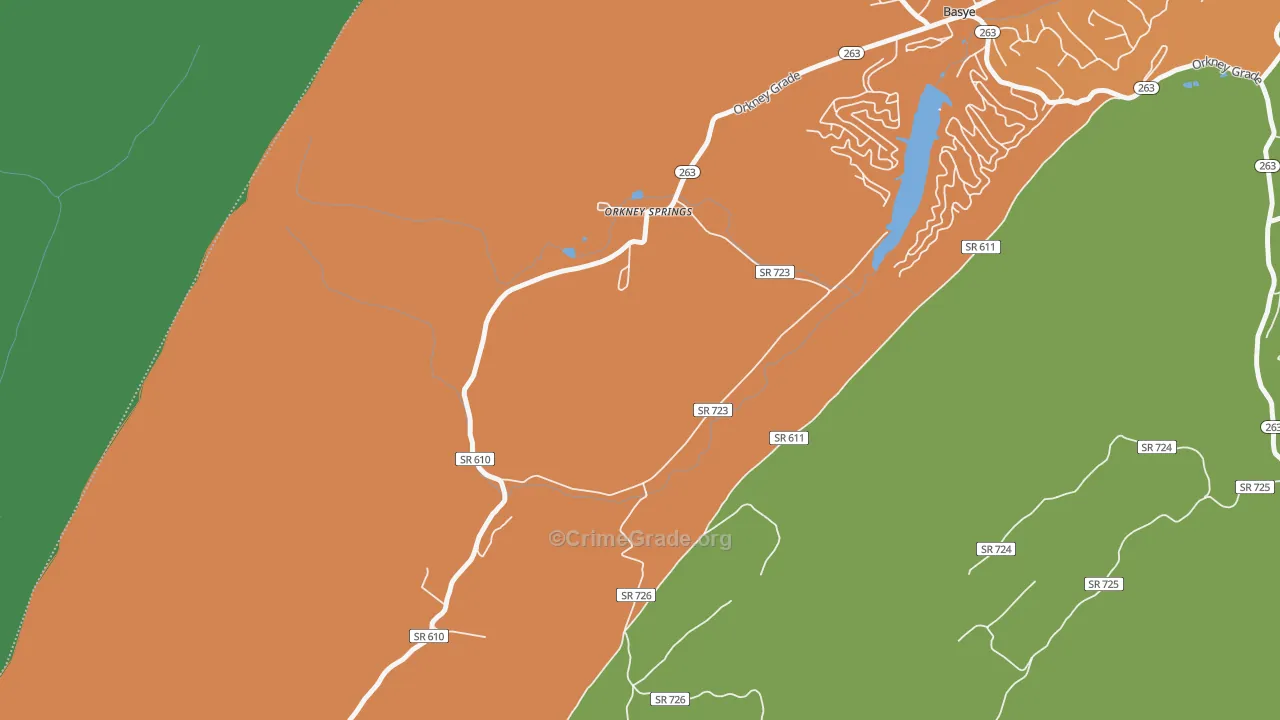 22845, VA Map of Theft Rates