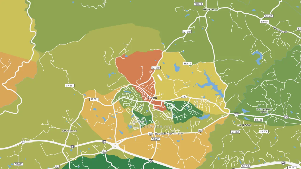 22932, VA Map of Theft Rates