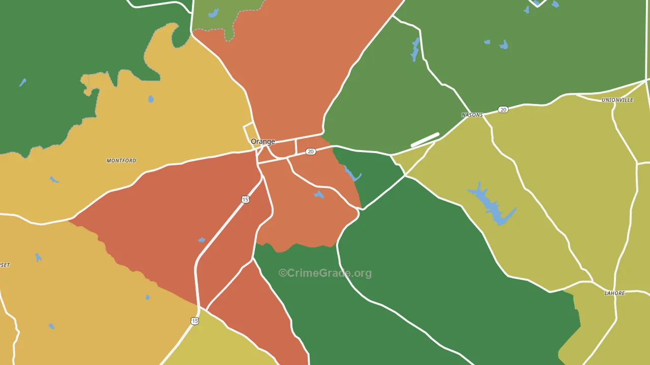 22960, VA Map of Theft Rates