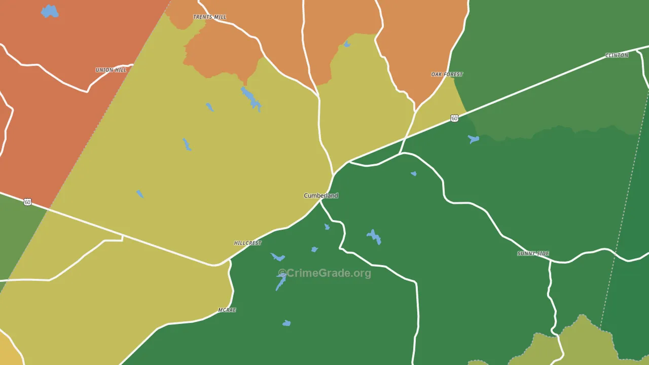 23040, VA Map of Theft Rates