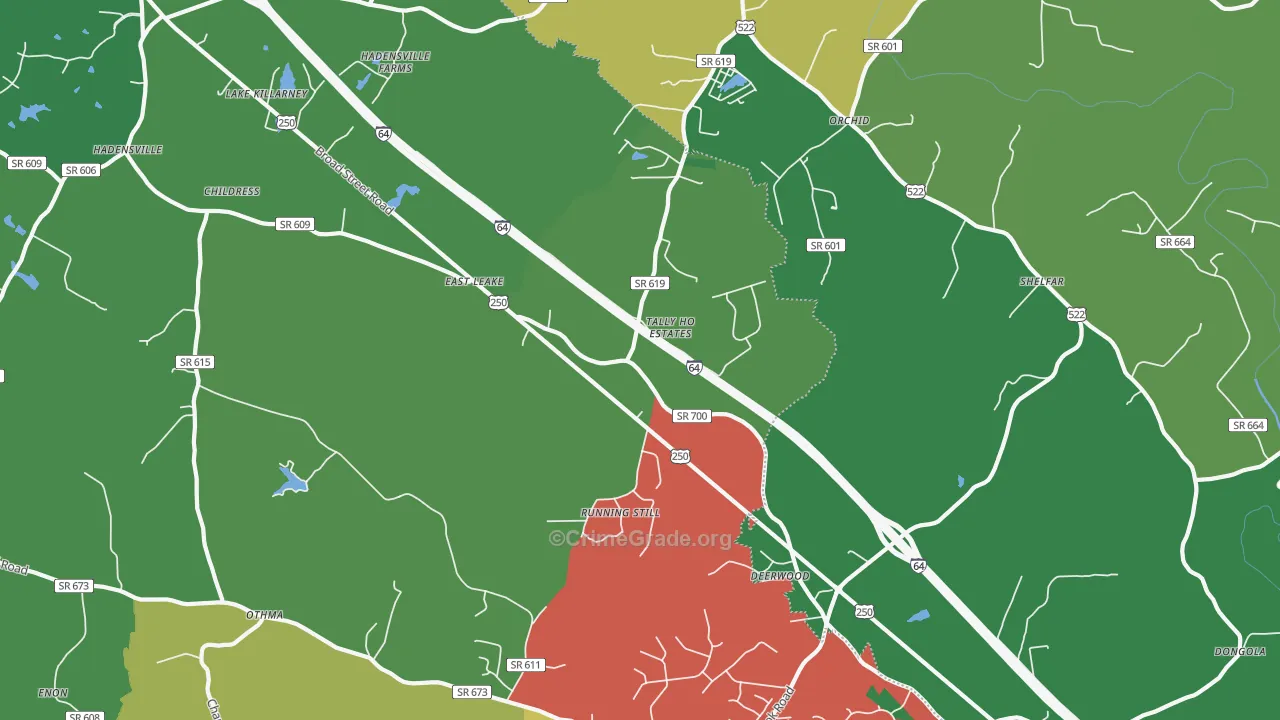 23065, VA Map of Theft Rates