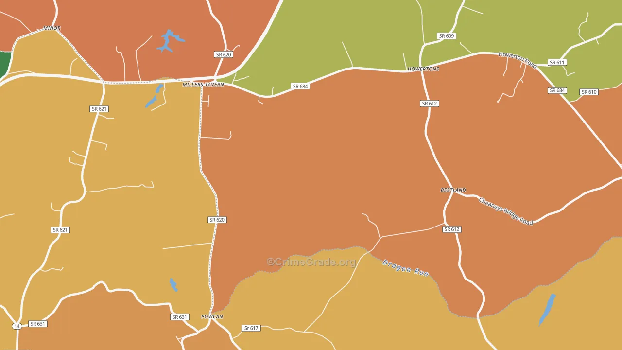 23115, VA Map of Theft Rates