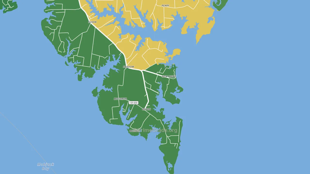 23125, VA Map of Theft Rates