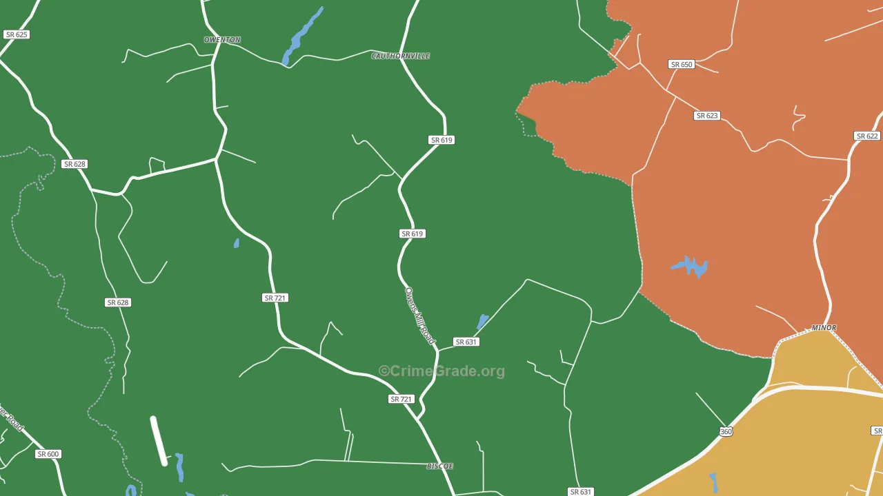 23148, VA Map of Theft Rates