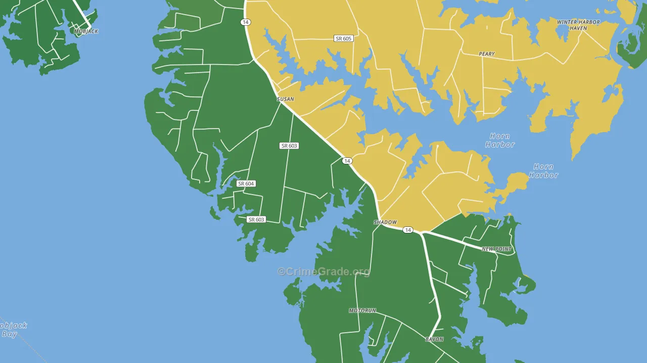 23163, VA Map of Theft Rates