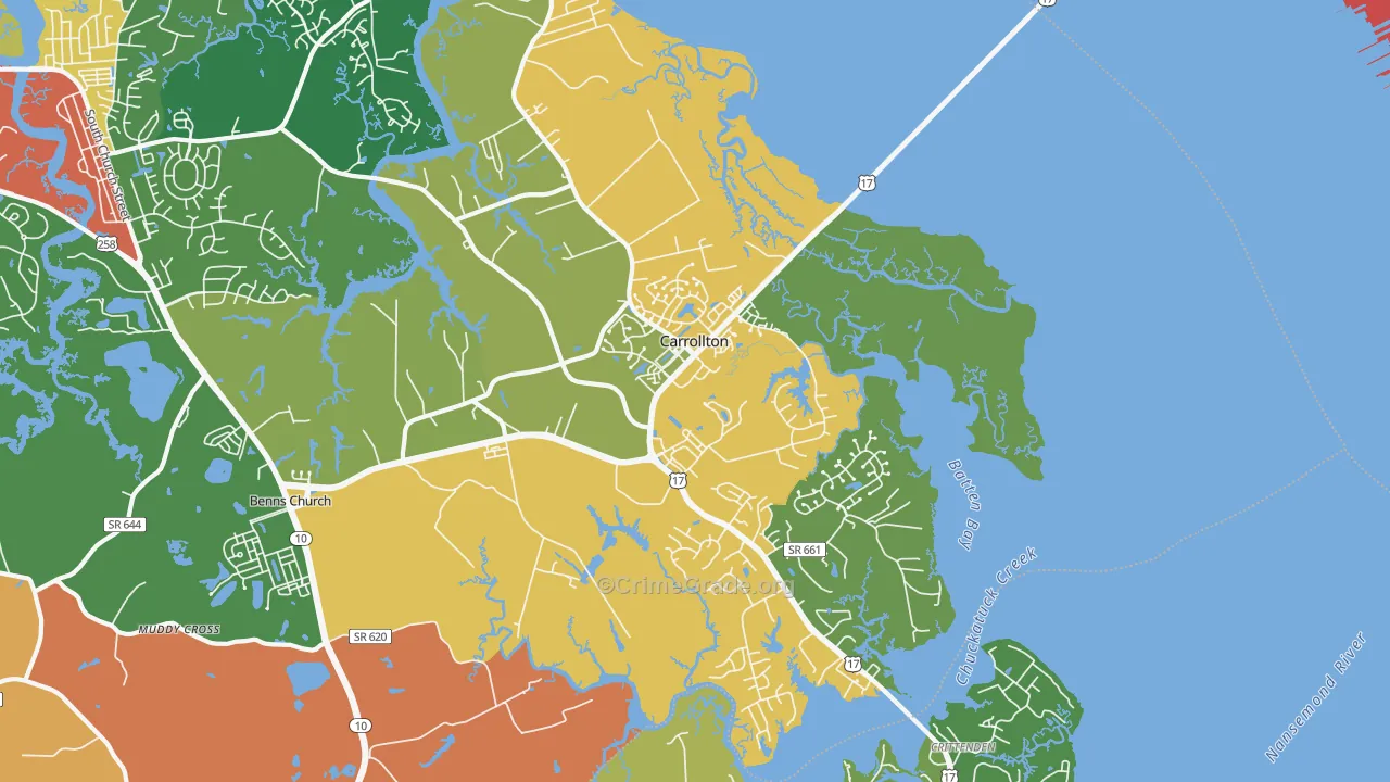 23314, VA Map of Theft Rates