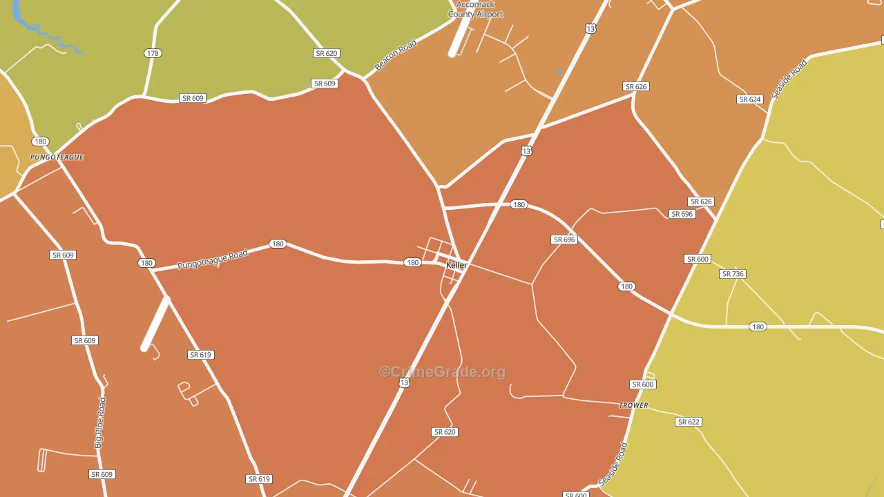 23401, VA Map of Theft Rates
