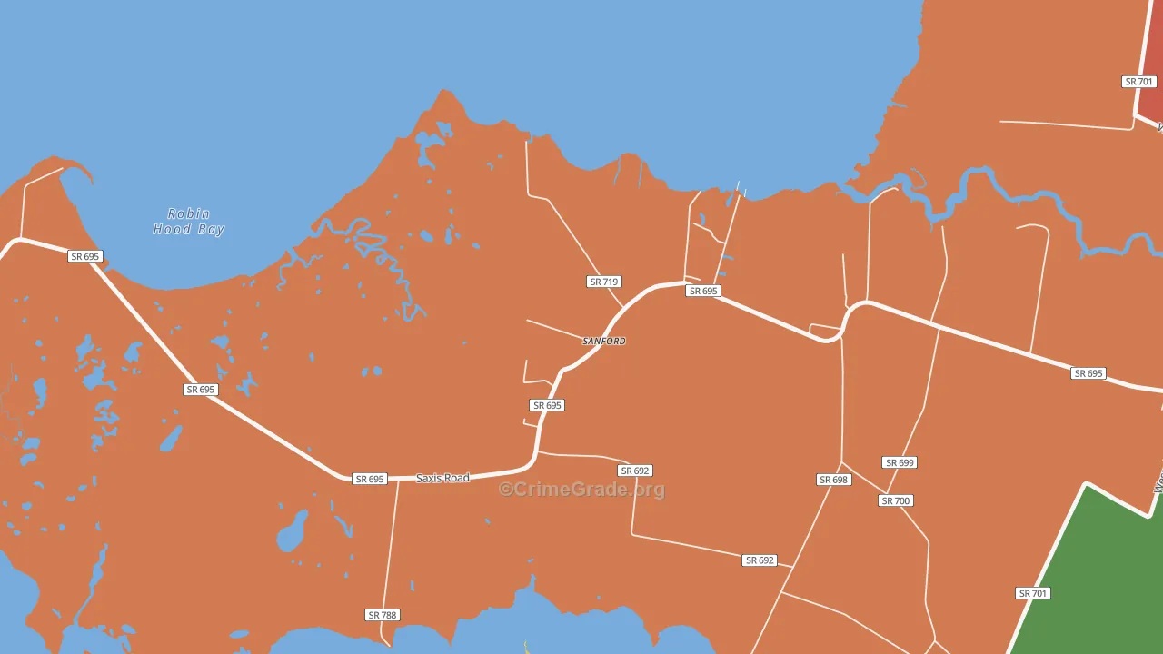 23426, VA Map of Theft Rates