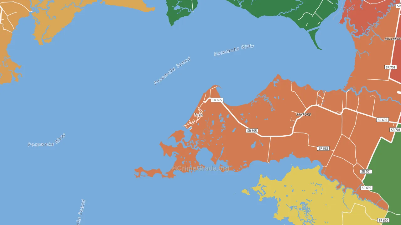 23427, VA Map of Theft Rates