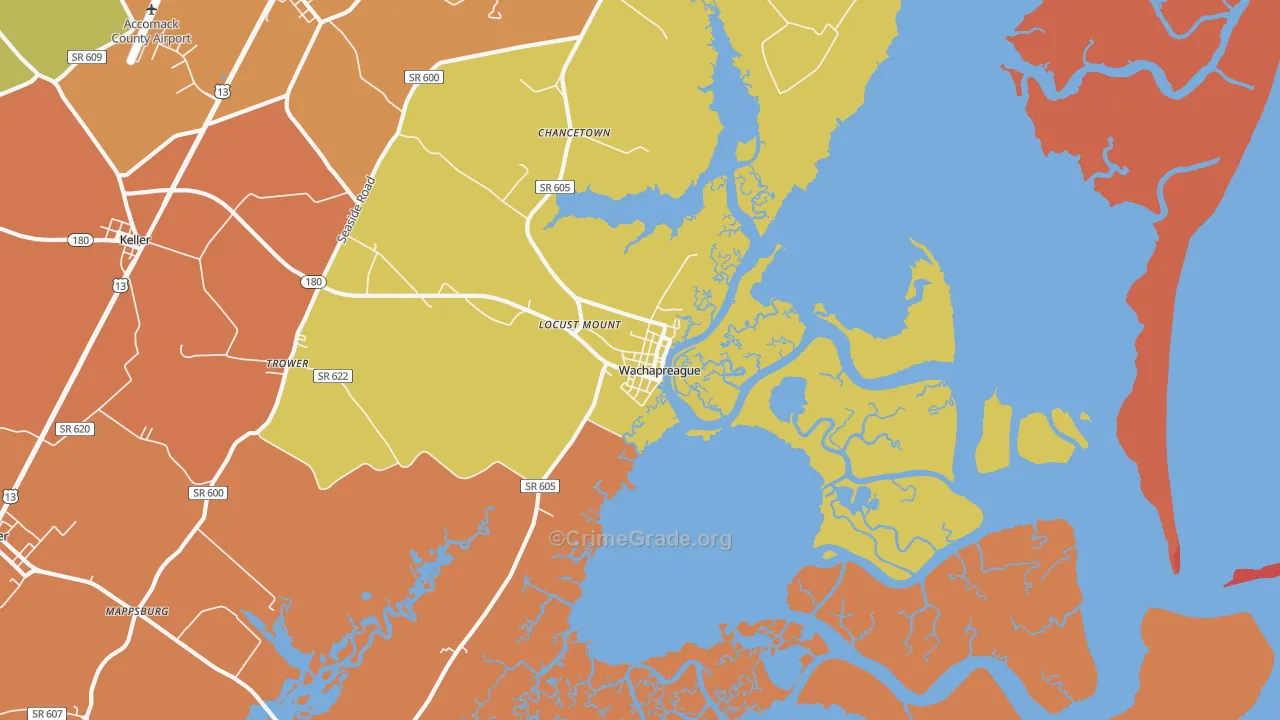 23480, VA Map of Theft Rates