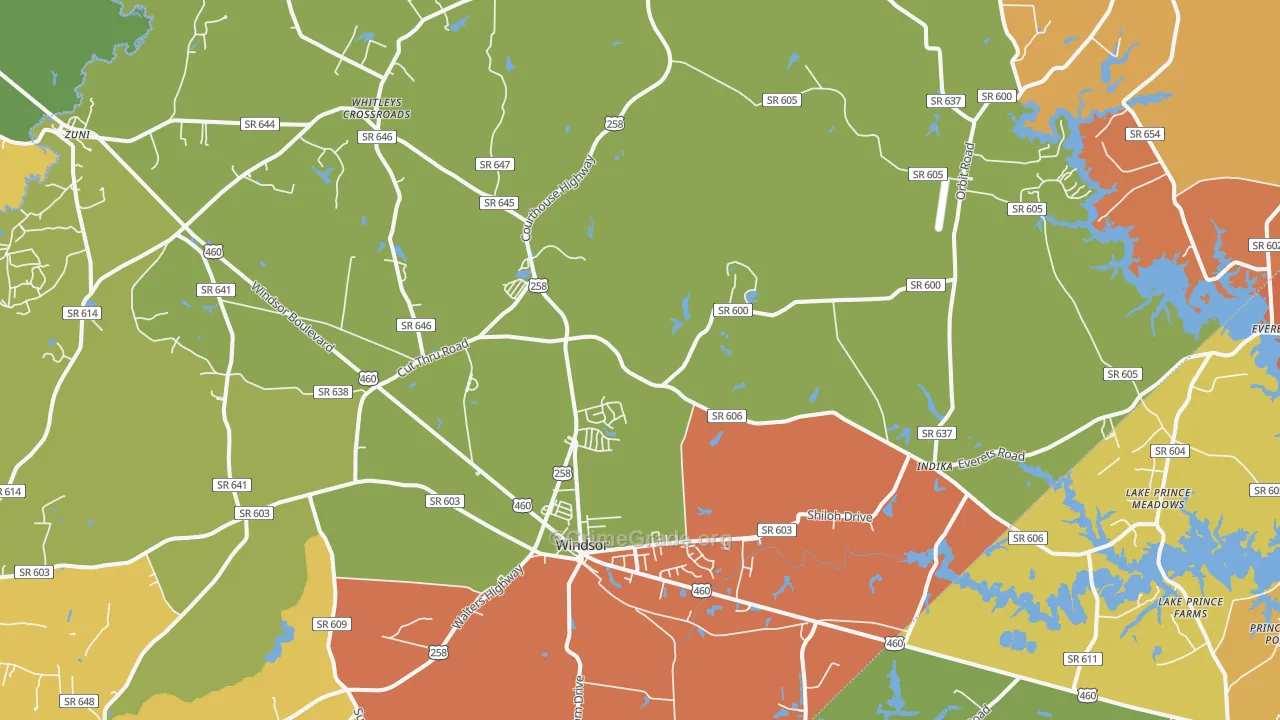 23487, VA Map of Theft Rates