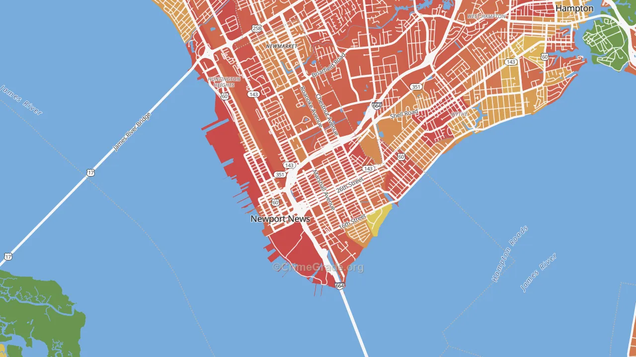 23607, VA Map of Theft Rates