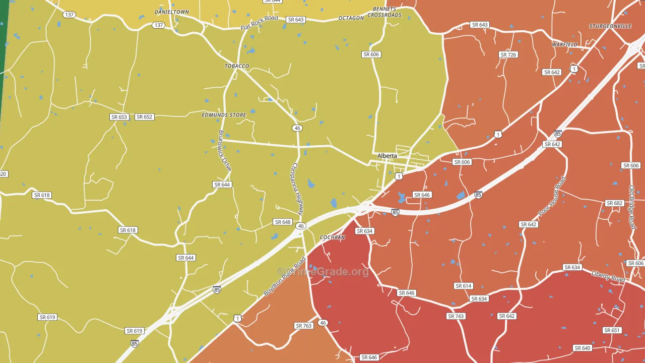 23821, VA Map of Theft Rates