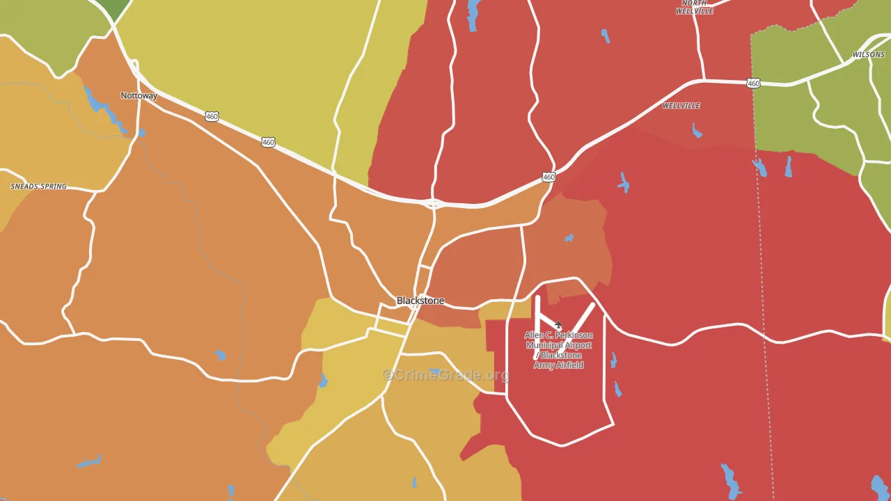 23824, VA Map of Theft Rates