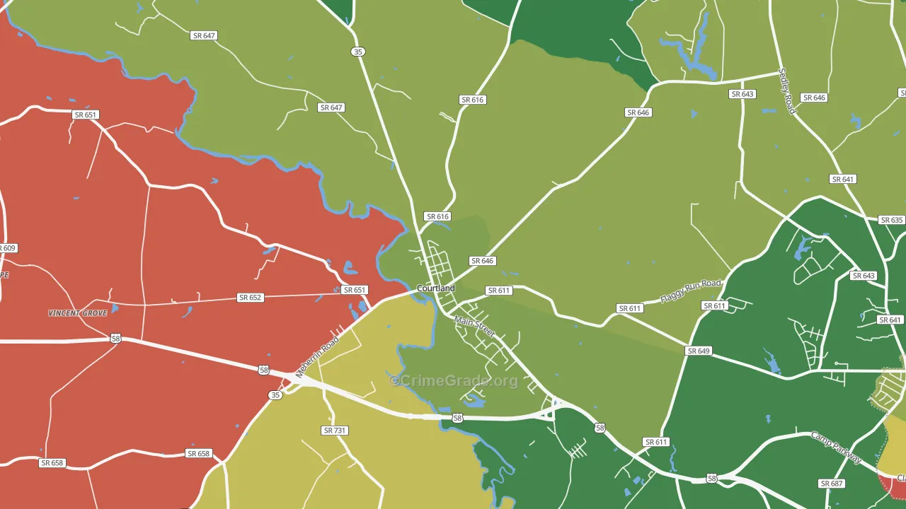 23837, VA Map of Theft Rates