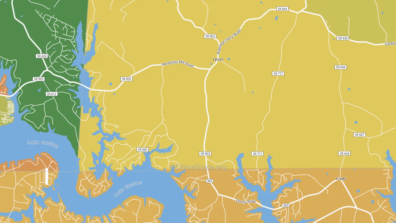 23845, VA Map of Theft Rates
