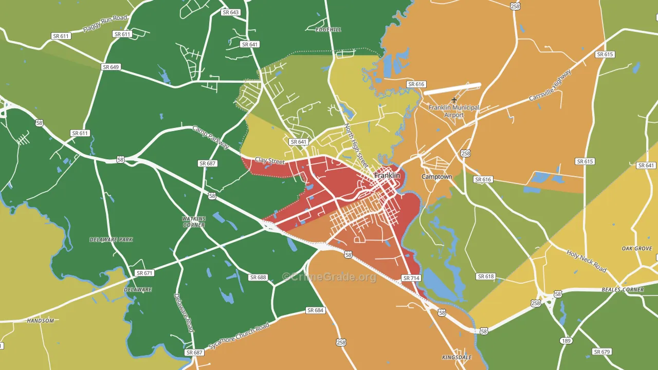 23851, VA Map of Theft Rates