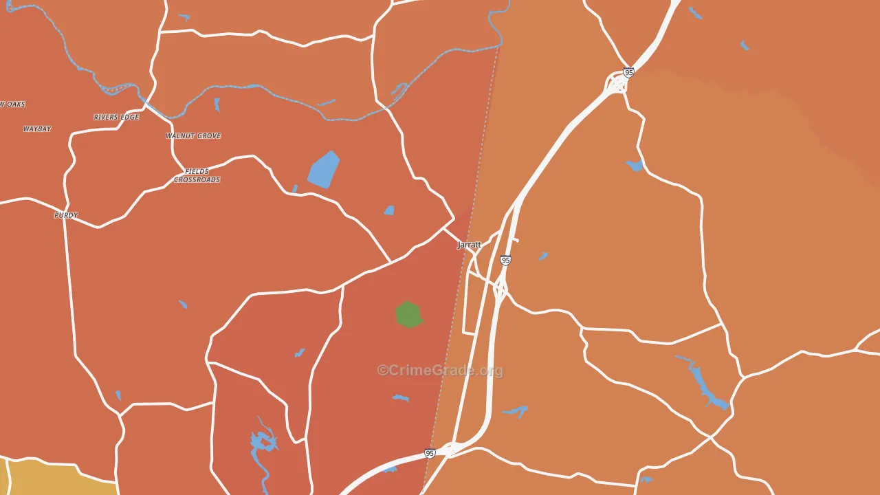 23867, VA Map of Theft Rates
