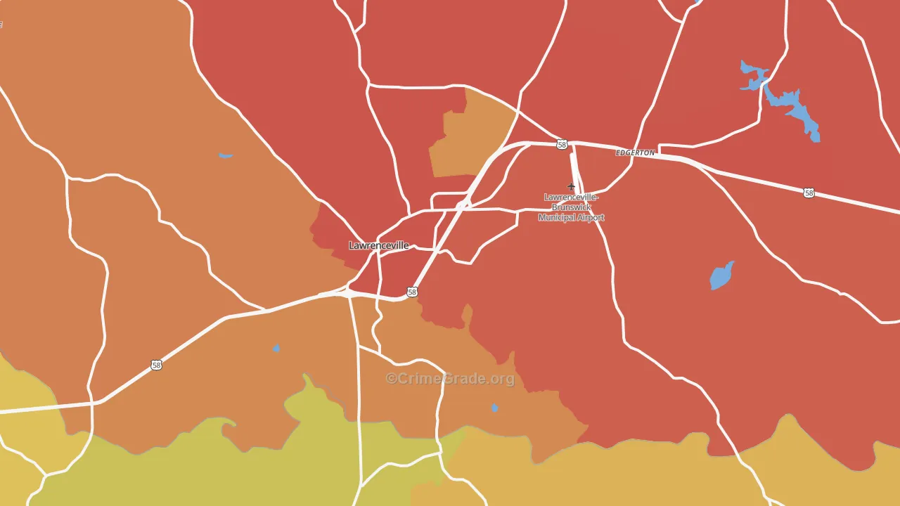 23868, VA Map of Theft Rates