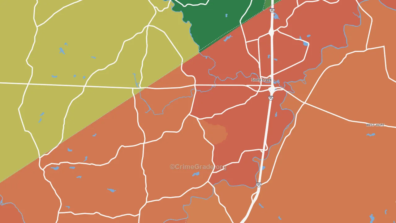 23882, VA Map of Theft Rates