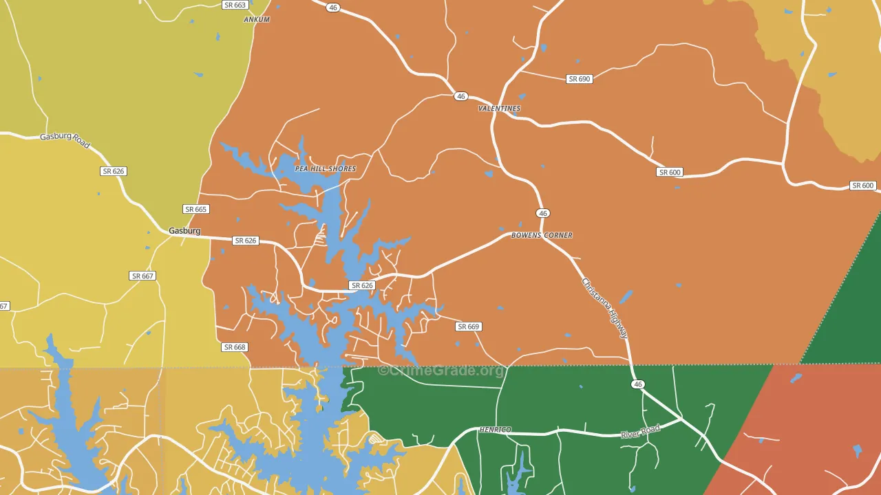 23887, VA Map of Theft Rates