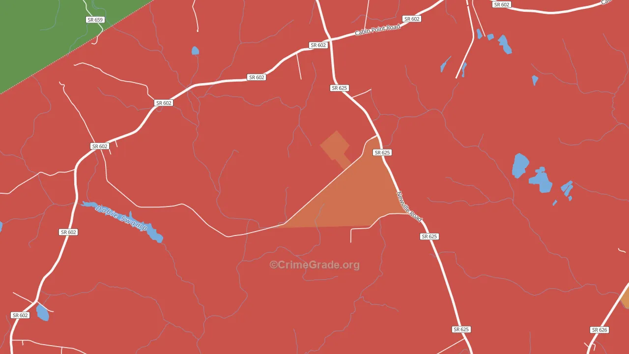 23891, VA Map of Theft Rates