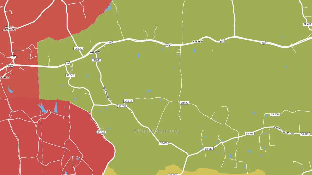 23894, VA Map of Theft Rates