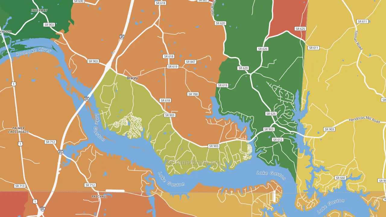 23919, VA Map of Theft Rates