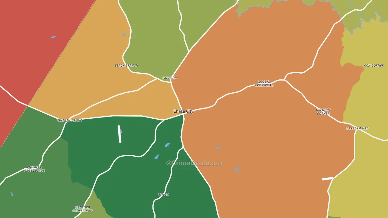23924, VA Map of Theft Rates