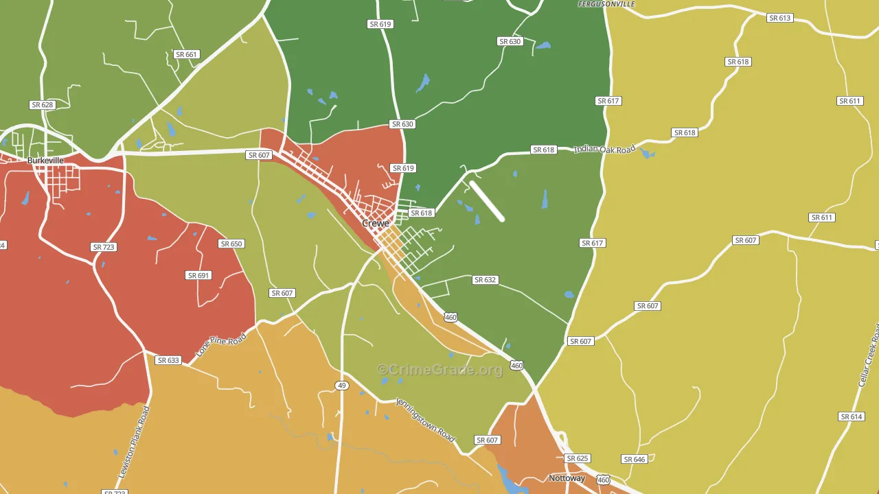 23930, VA Map of Theft Rates