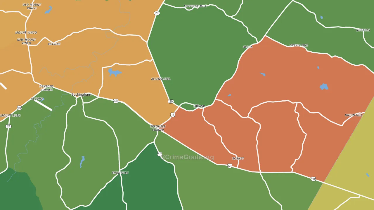 23936, VA Map of Theft Rates