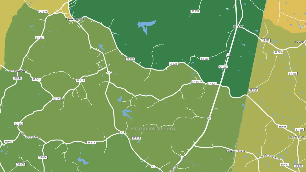 23937, VA Map of Theft Rates