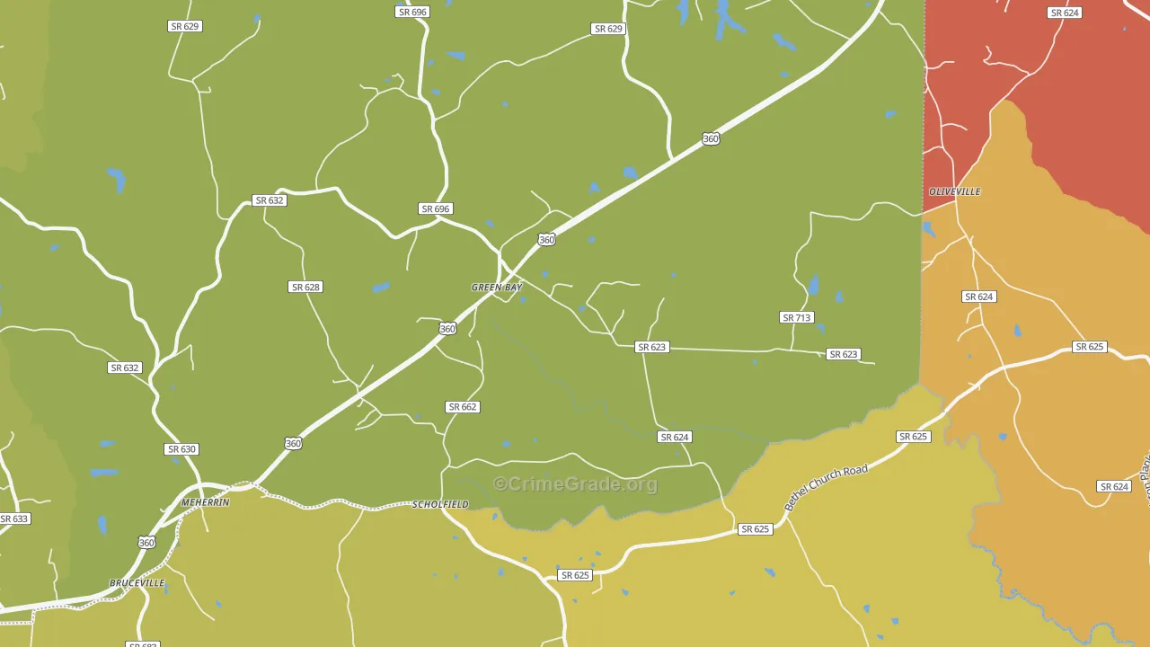 23942, VA Map of Theft Rates