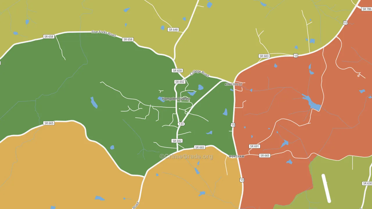 23943, VA Map of Theft Rates