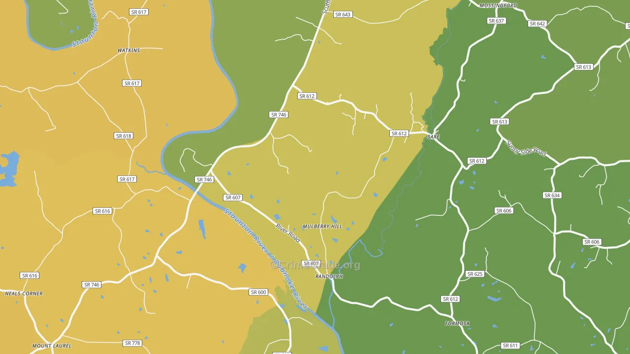 23962, VA Map of Theft Rates