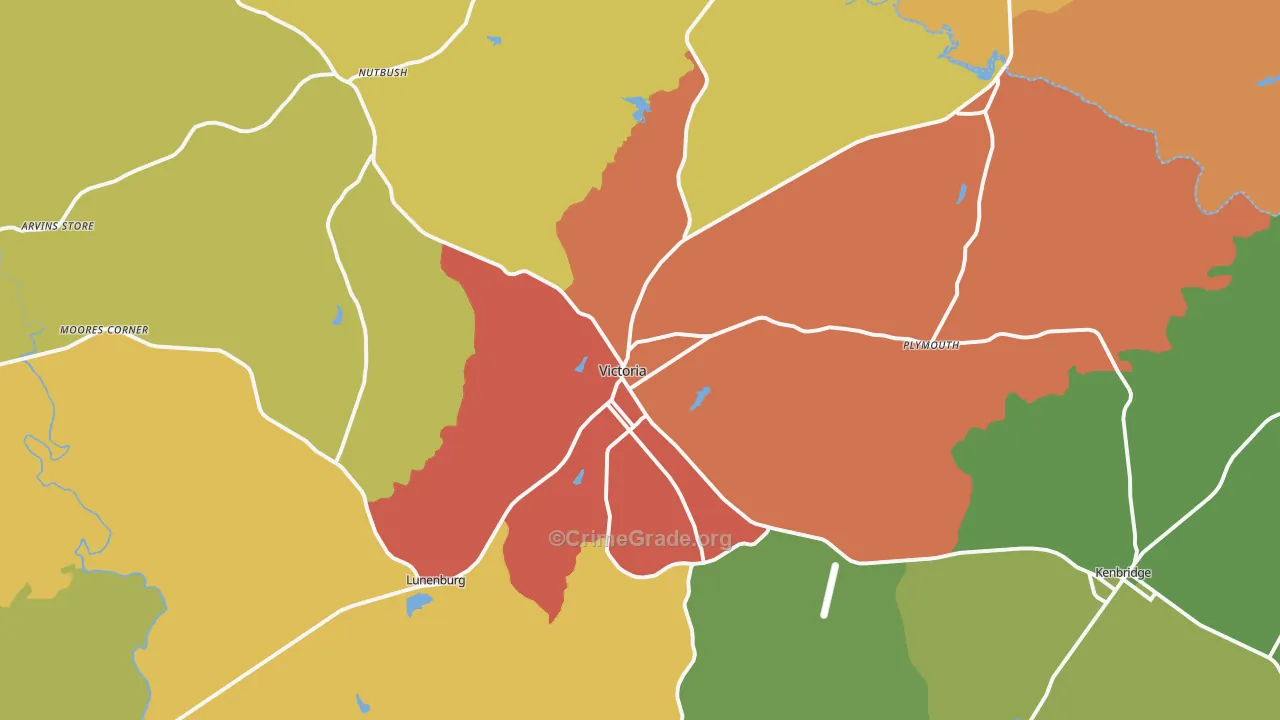 23974, VA Map of Theft Rates
