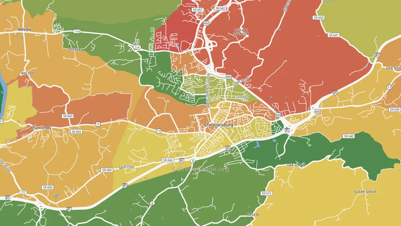 24073, VA Map of Theft Rates