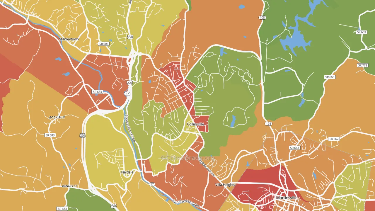 24078, VA Map of Theft Rates
