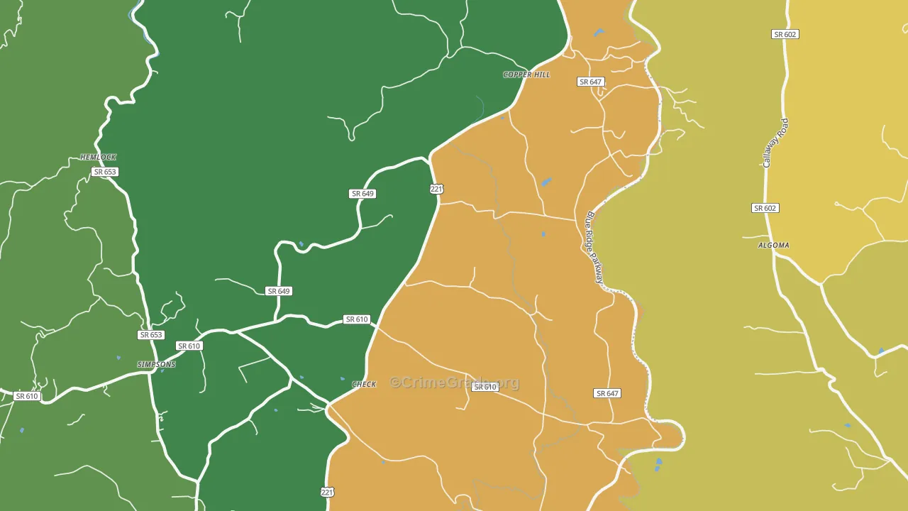 24079, VA Map of Theft Rates
