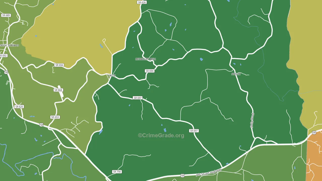 24082, VA Map of Theft Rates