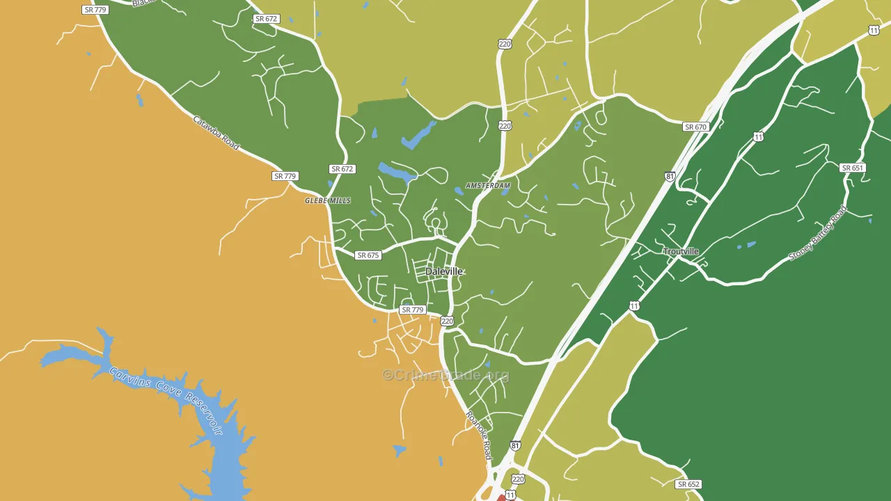 24083, VA Map of Theft Rates