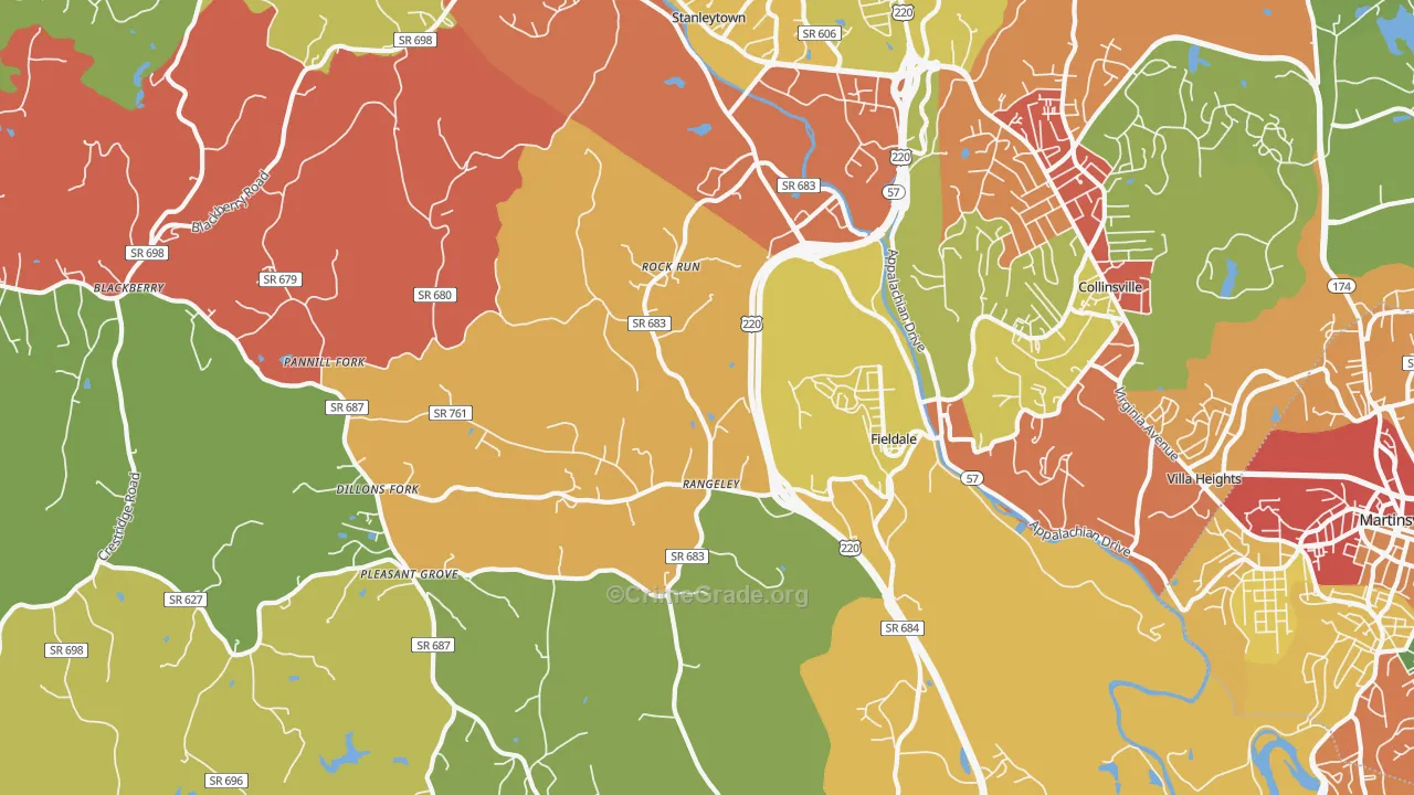 24089, VA Map of Theft Rates
