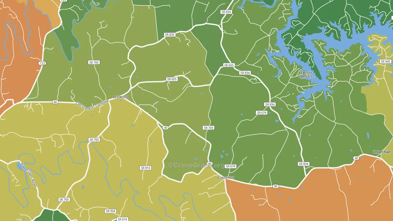24092, VA Map of Theft Rates